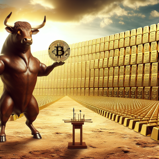 Bitcoin Bereitet sich auf 97.000 USD Widerstandstest vor, während Gold 8 % unter Rekordhoch Fällt