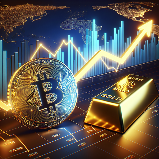 Bitcoin-Preisentwicklung stagniert, während Gold neue Rekordhöhen erreicht