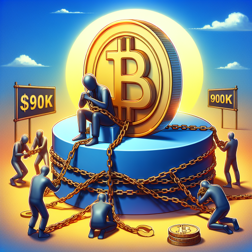 Bitcoin verharrt nahe 90.000 USD durch rege Krypto-Optionen-Aktivität