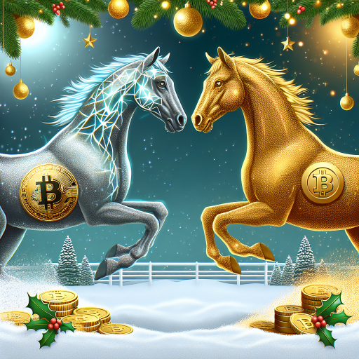 Bitcoin vs. Gold: Wer Gewinnt die Weihnachtsrallye?
