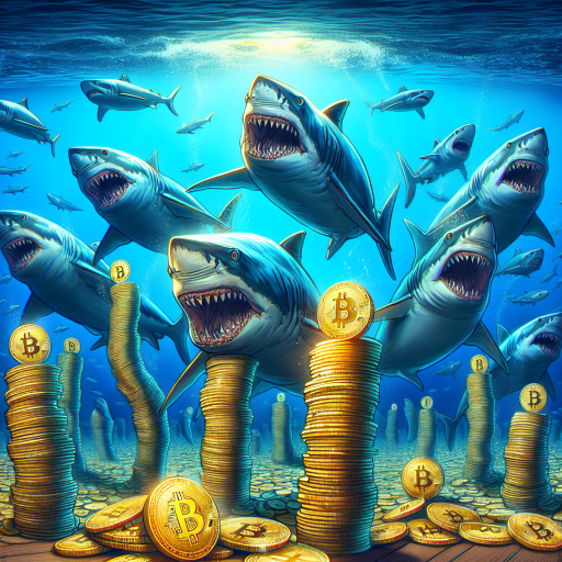 Bitcoin-Wale und -Haie: Ansammlung in Rekordtempo trotz BTC-Rückgang