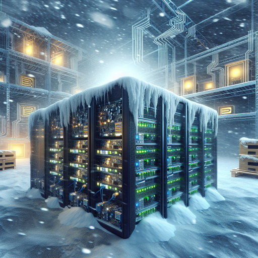 Einfluss von Winterstürmen auf die Bitcoin-Miner-Produktion in den USA
