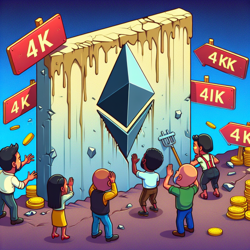 Ethereum-Preis kämpft über 4.000 USD: Frustrierte Händler und Volatilität