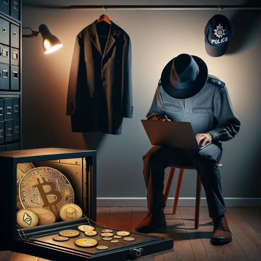 Falscher Polizist betrügt Investoren um Millionen in Kryptowährungen