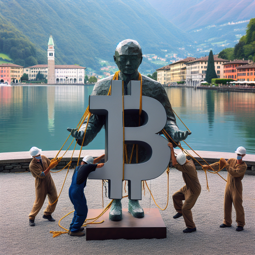 Ikonische Satoshi Nakamoto-Statue in Lugano wiederentdeckt: Ein bedeutender Moment für die Krypto-Community