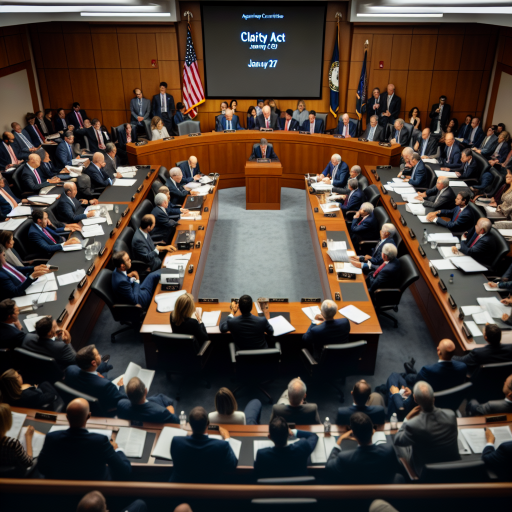 Wichtige Markupsitzung: US-Senat diskutiert Marktstruktur für Kryptowährungen